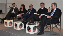 Da sx Paolo Corsini, Maria Rosaria Gianni, Gennaro Sangiuliano, Francesco Pefetti, Maurizio Gasaparri -Foto di Vanessa Quinto